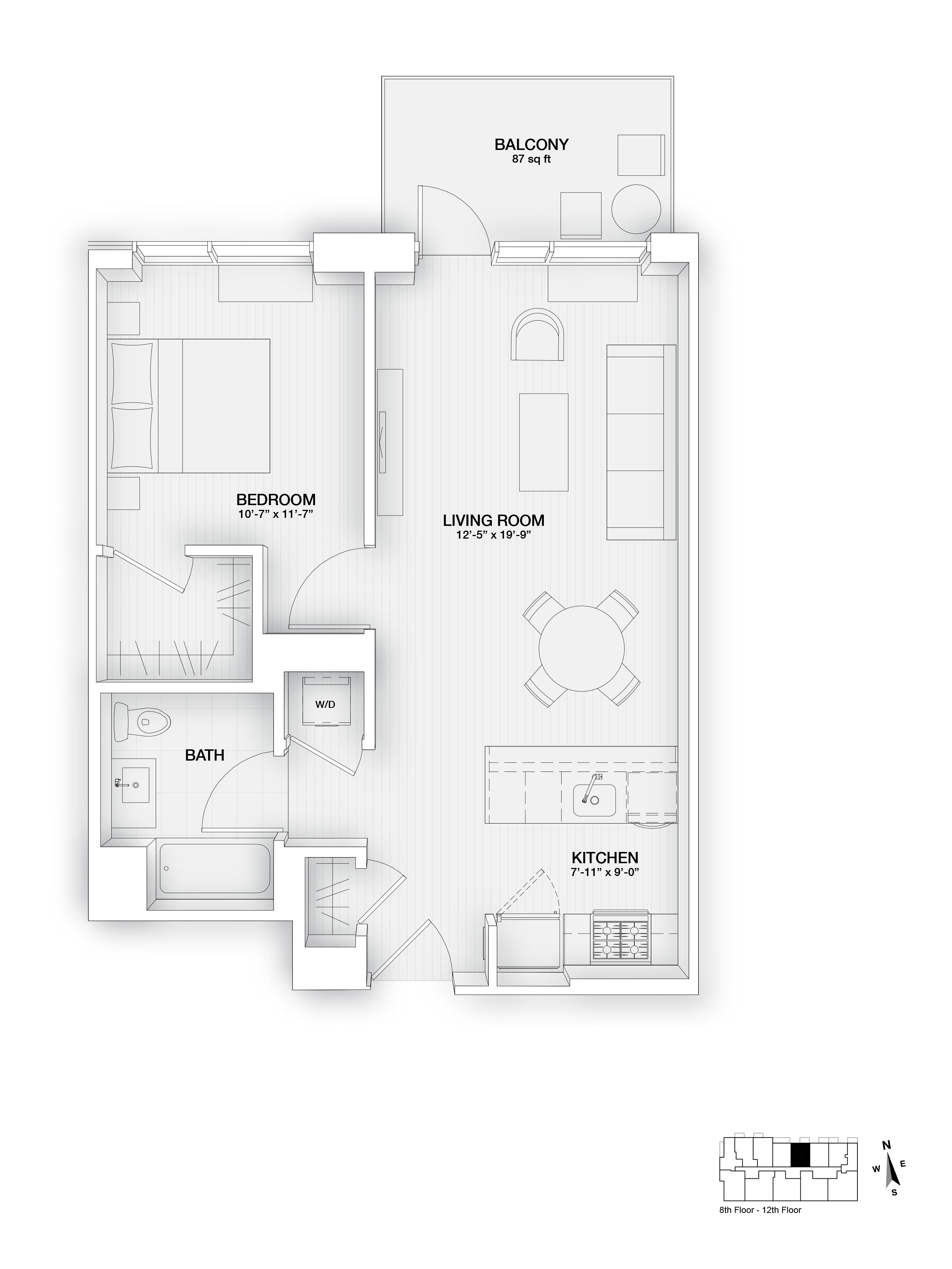 160 1st St. Studio-4 Beds Apartment for Rent - Photo Gallery 43